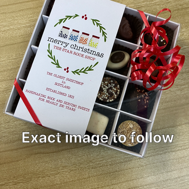 Box of 16 Chocolates for Christmas