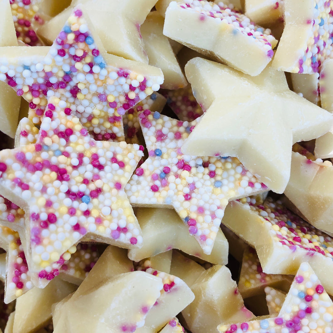 White Chocolate Snowie Stars