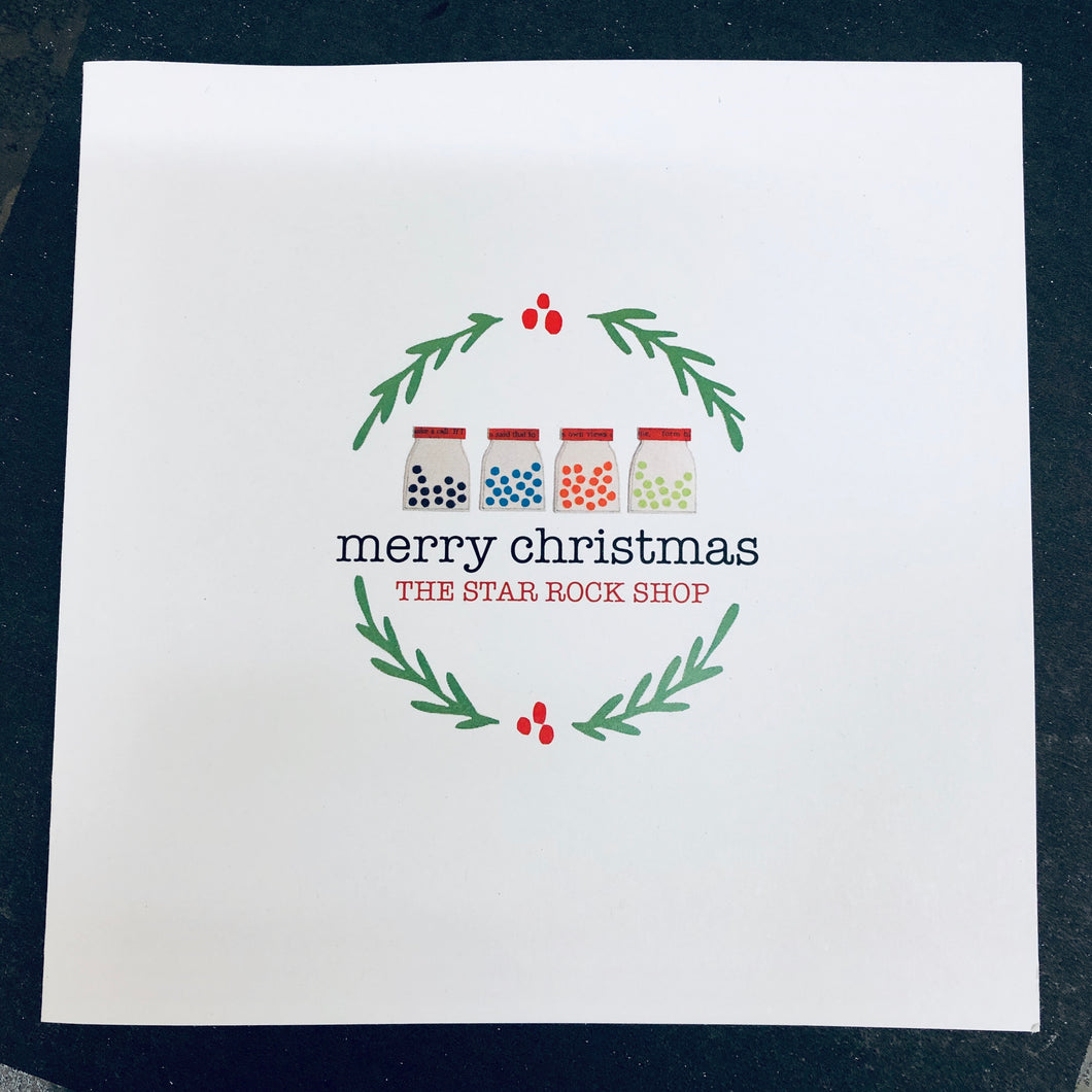 Christmas Card for your personal gift greeting