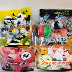 Black box of Halloween individual Bags Gift Box (8 bags)