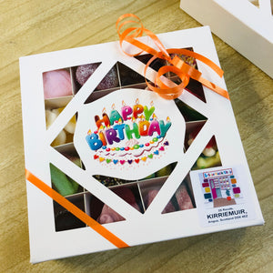 Happy Birthday Individual Pick n Mix Box no gum