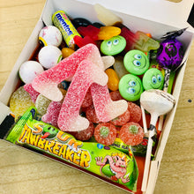 Load image into Gallery viewer, Halloween Pick n Mix Box Vegan with sours and gum