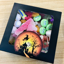 Load image into Gallery viewer, Halloween Pick n Mix Box Vegan with sours and gum